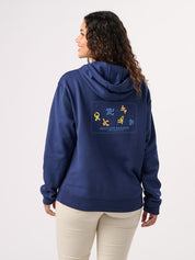 RC1093 - Trail Map Fleece Pullover Hoodie