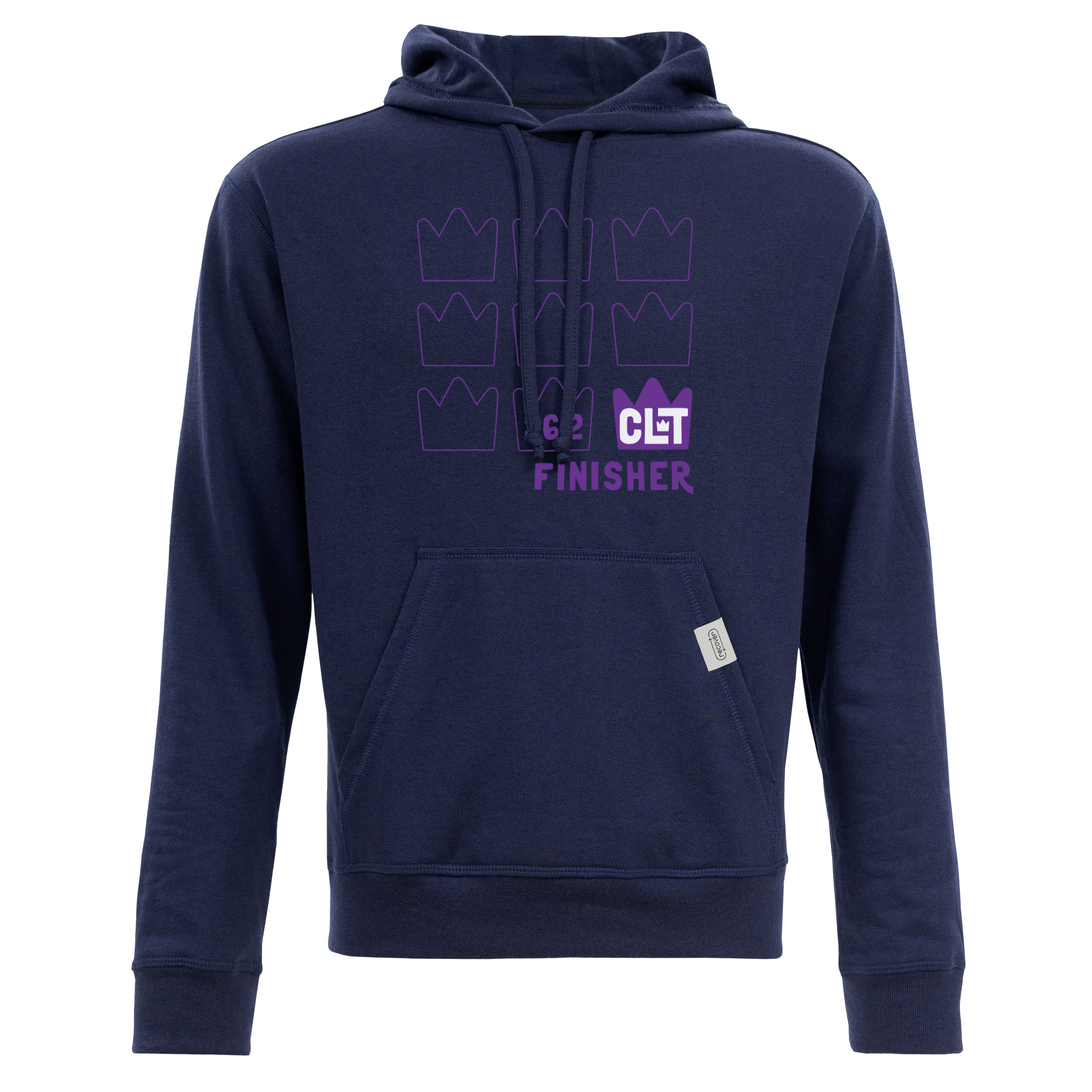 26.2 Crown Charlotte Marathon Finisher Pullover Hoodie