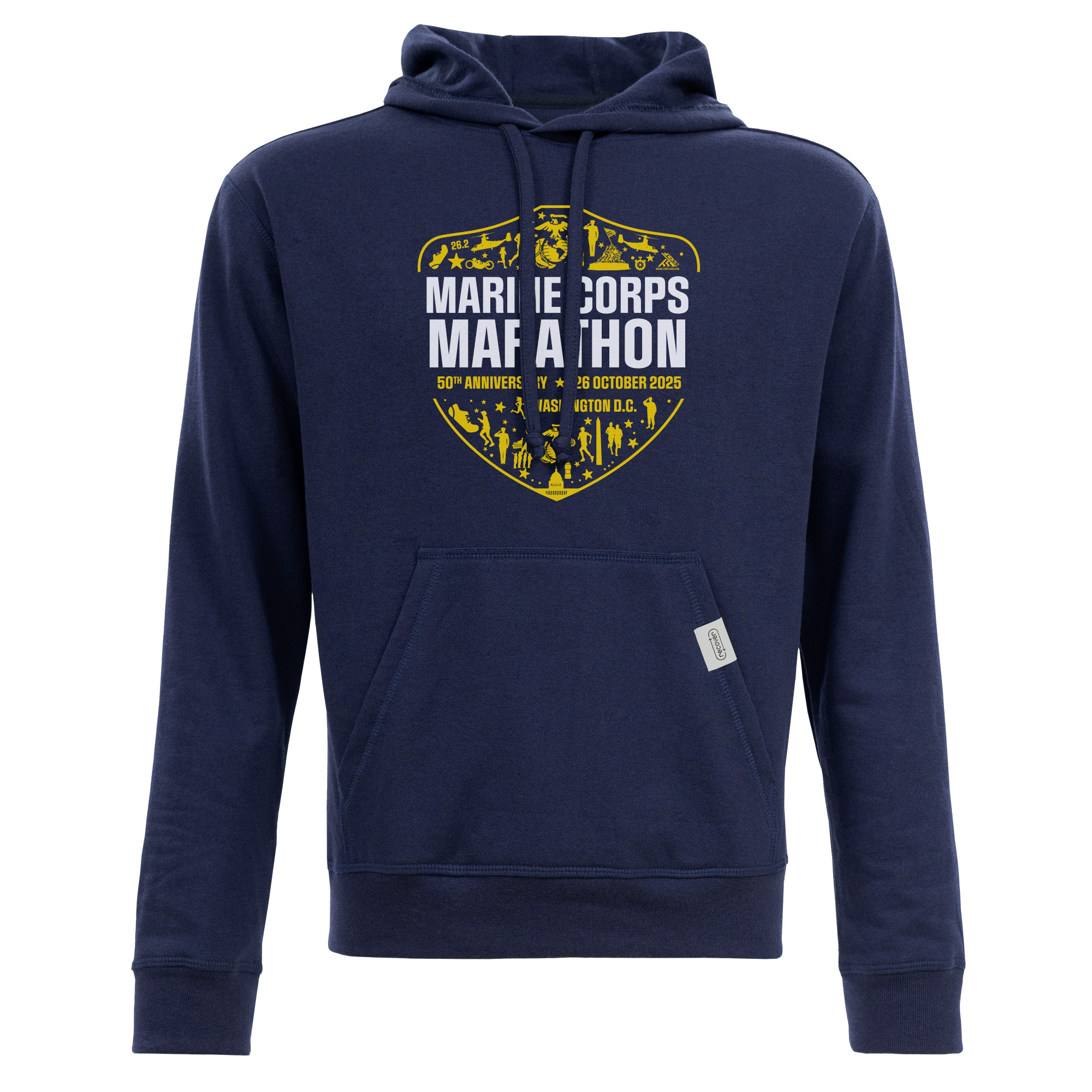 MCM Archival Print - Badge Fleece Pullover Hoodie