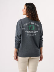 RC1095 - Protect Our Earth Unisex Crew Fleece Sweatshirt