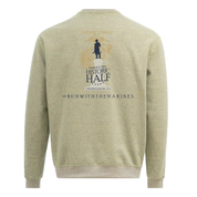 Run with the Marines Historic Half Fleece Crewneck