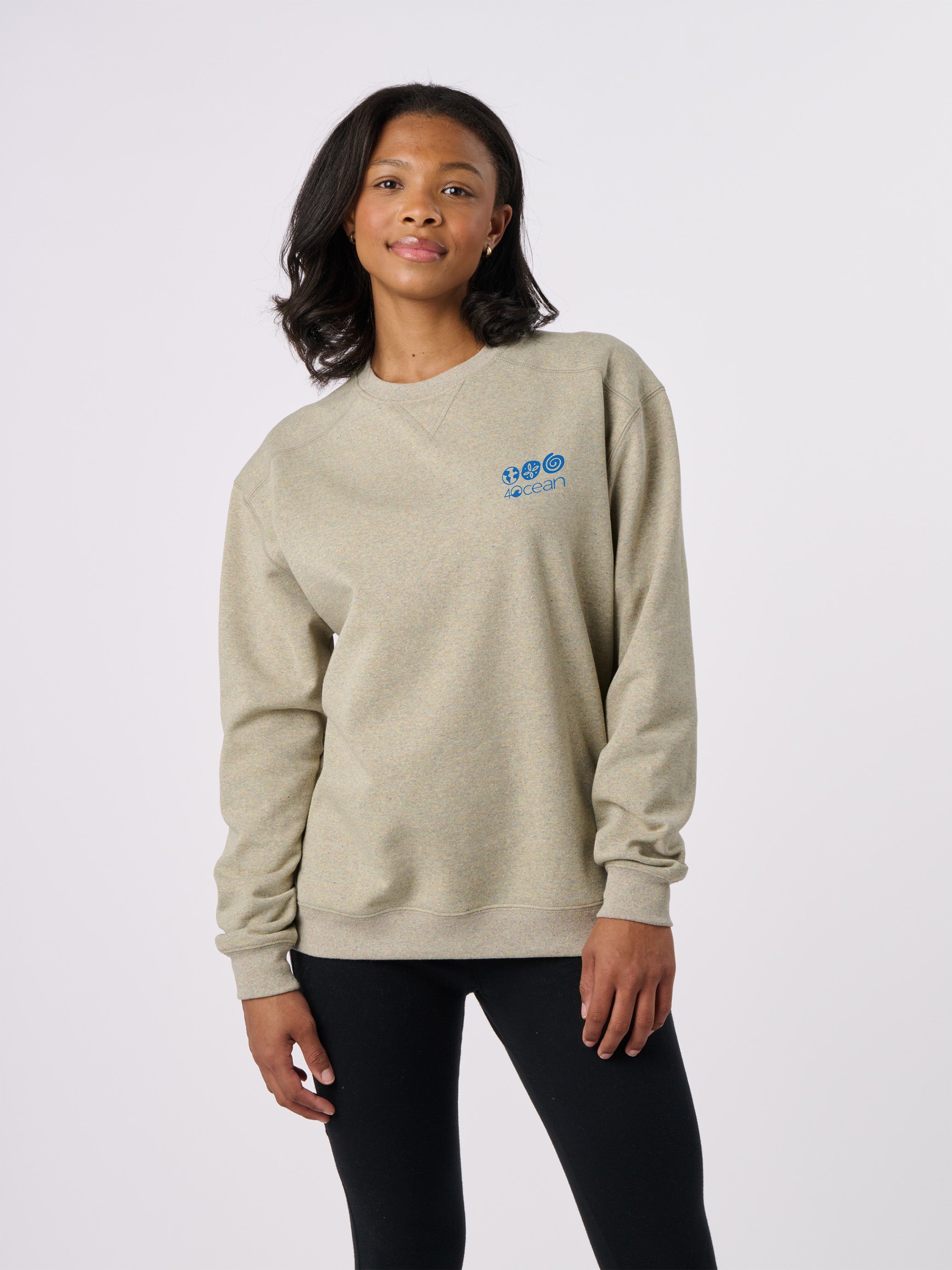 Save the Ocean Unisex Crew Fleece Sweatshirt