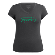 RD2200V - Women's Logo Sport V-Neck T-Shirt