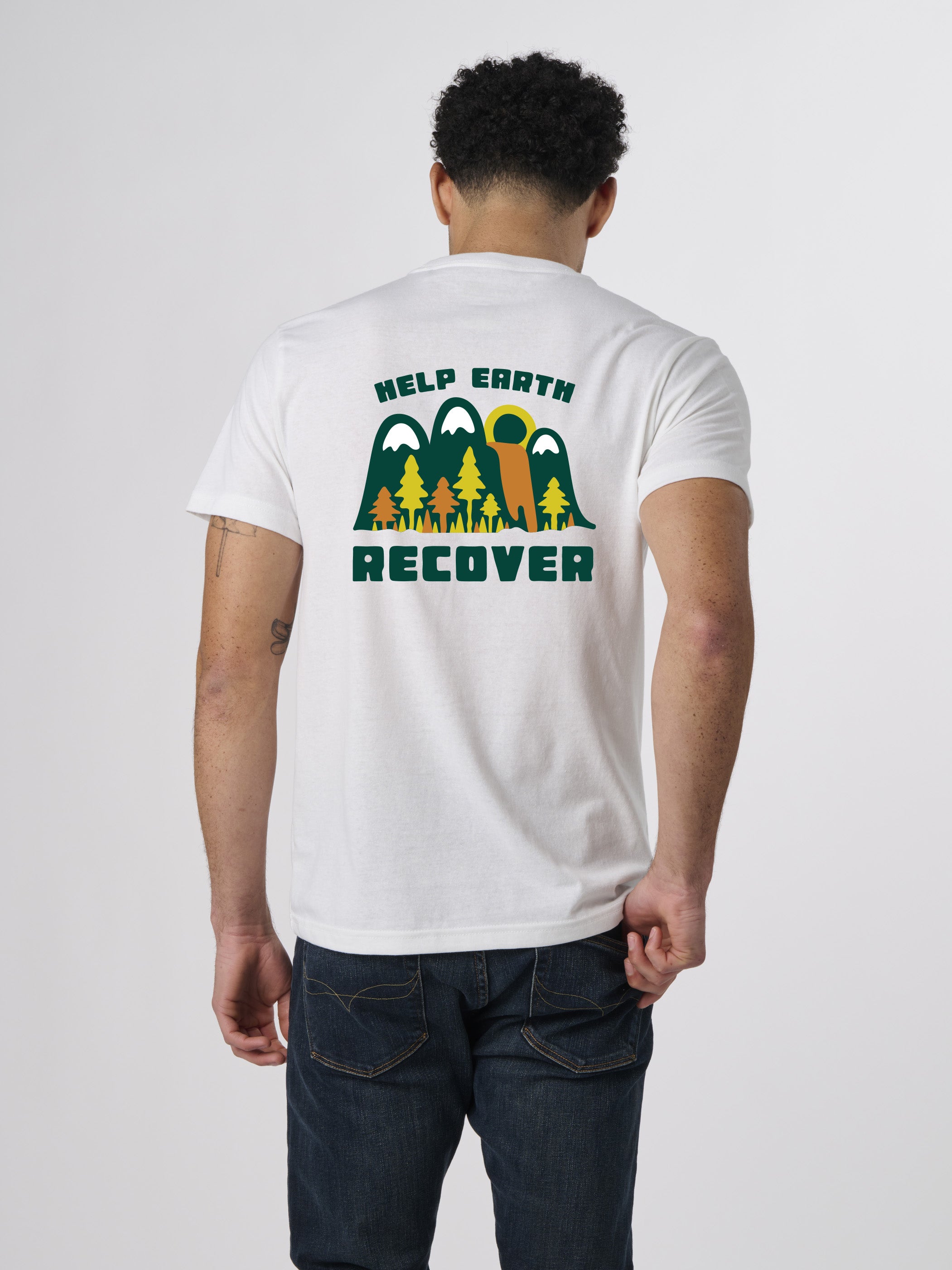 EC100 - Help Earth Recover Eco Short Sleeve T-Shirt