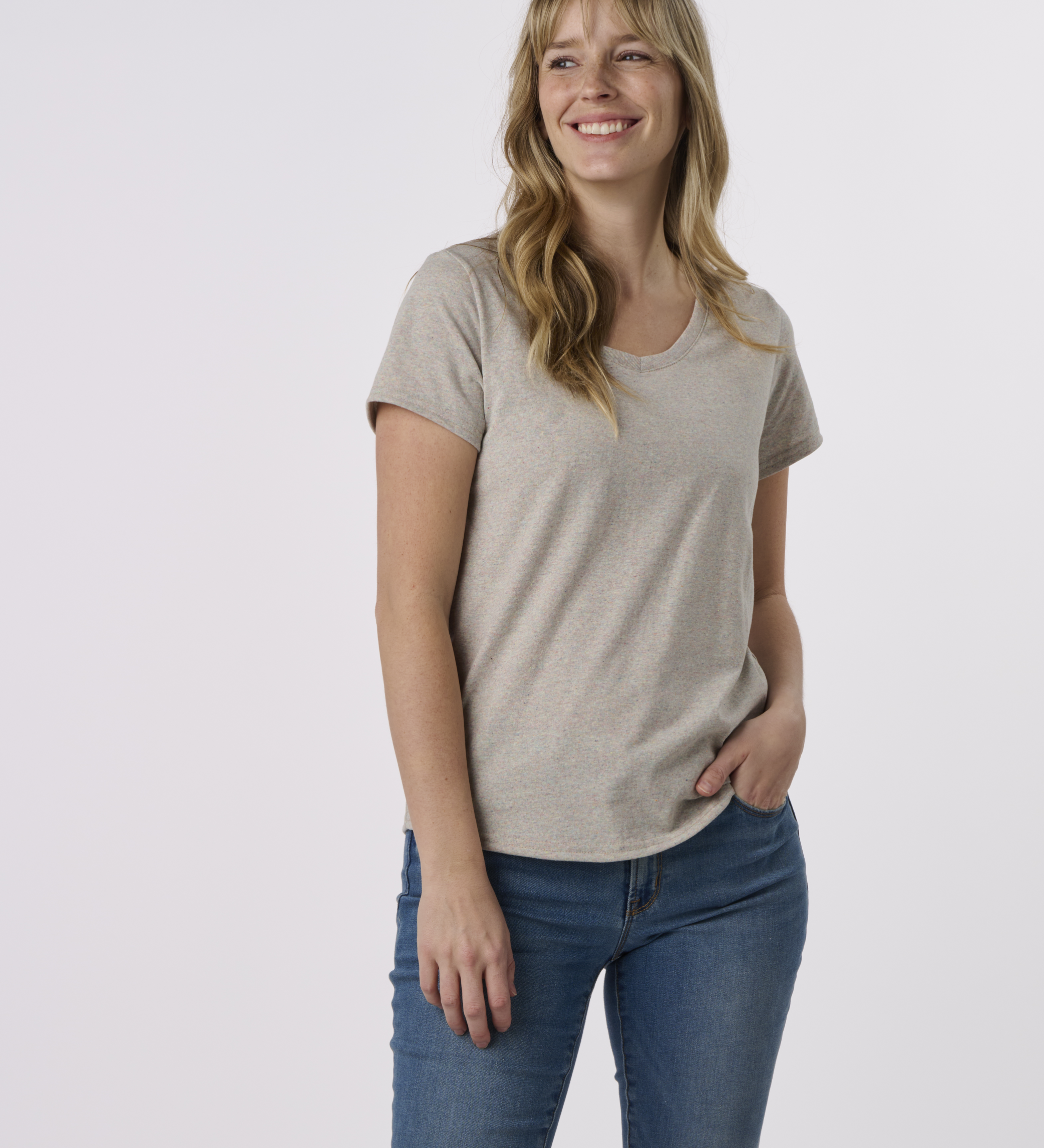 RECOVER_EC200_ECO_WOMENS_SHORT_SLEEVE_TSHIRT_RAINBOW_FRONT.png