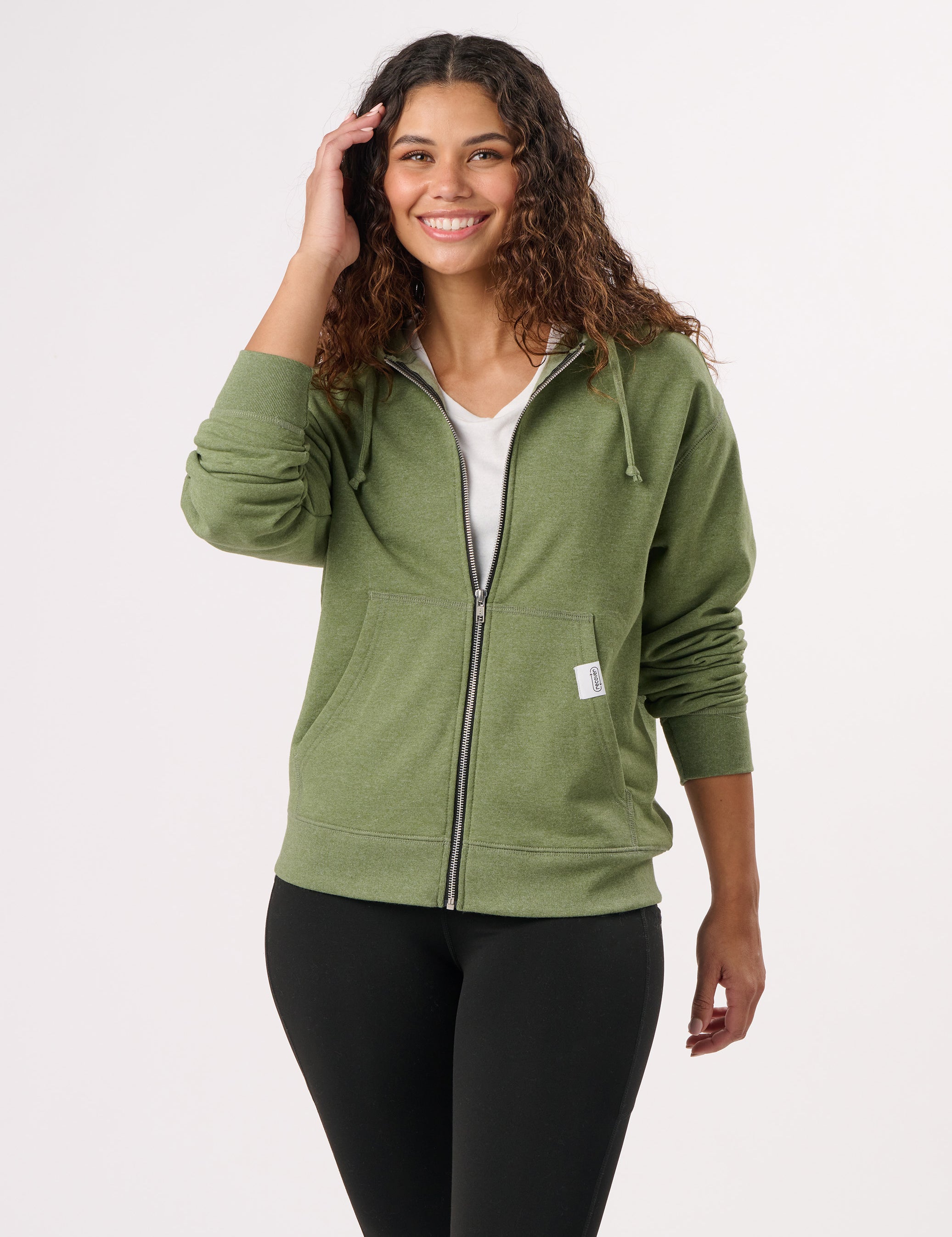 RC1090 - Unisex Zip Fleece Hoodie