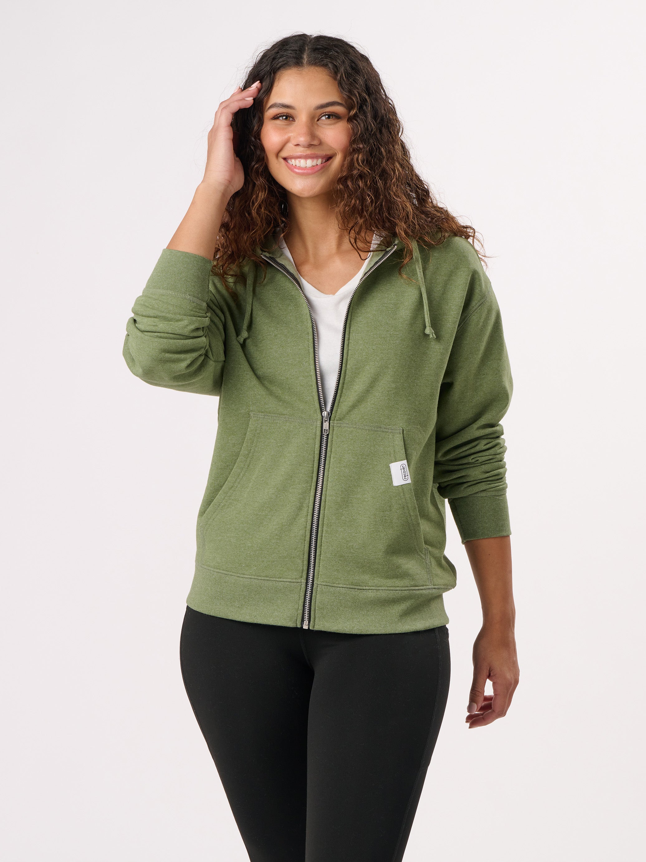 RC1090 - Unisex Zip Fleece Hoodie