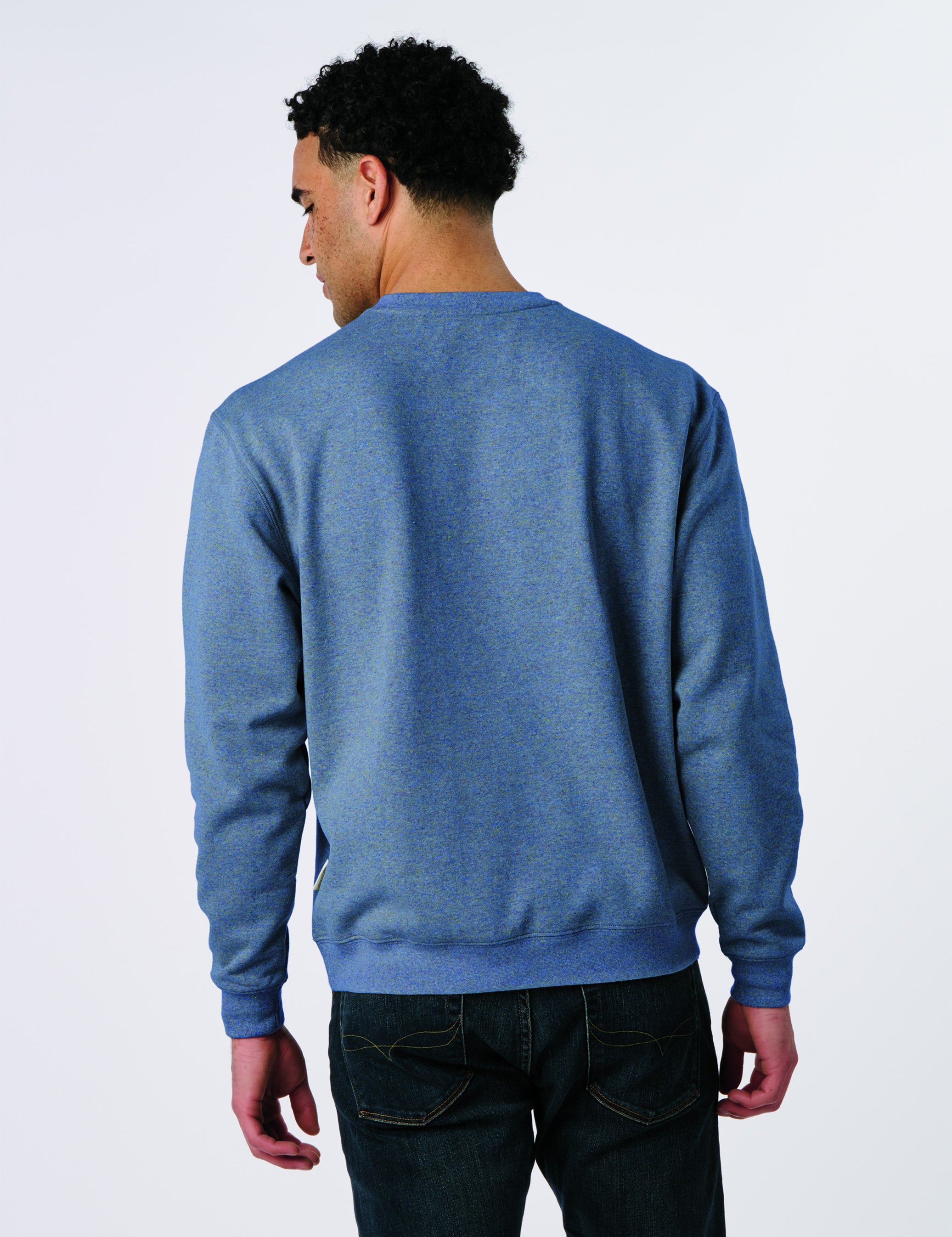 RECOVER_RC1095_UNISEX_CREWNECK_SWEATSHIRT_BLUE_RAINBOW_BACK.jpg