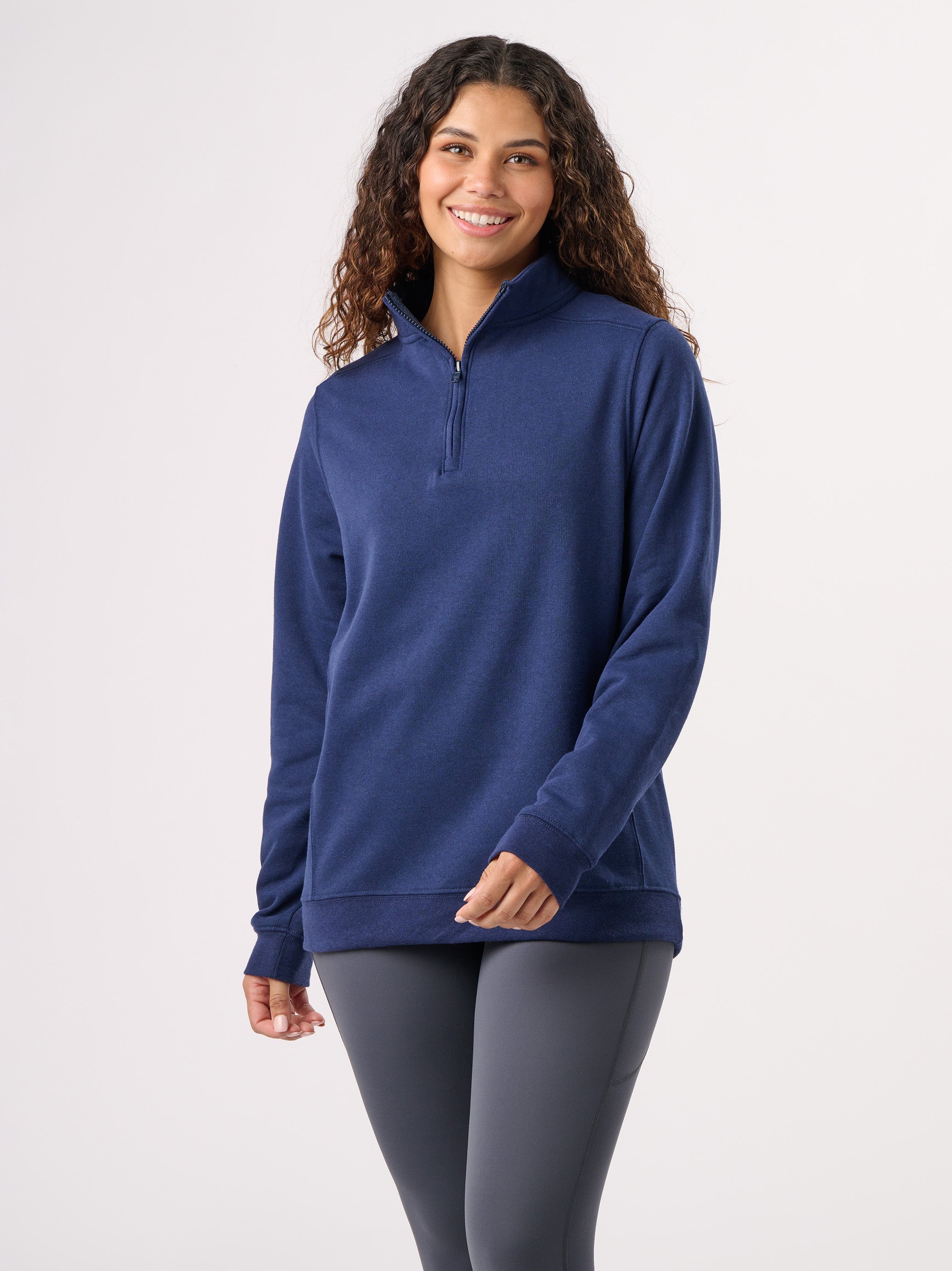 RC1096 - Unisex Quarter-Zip Fleece Sweatshirt