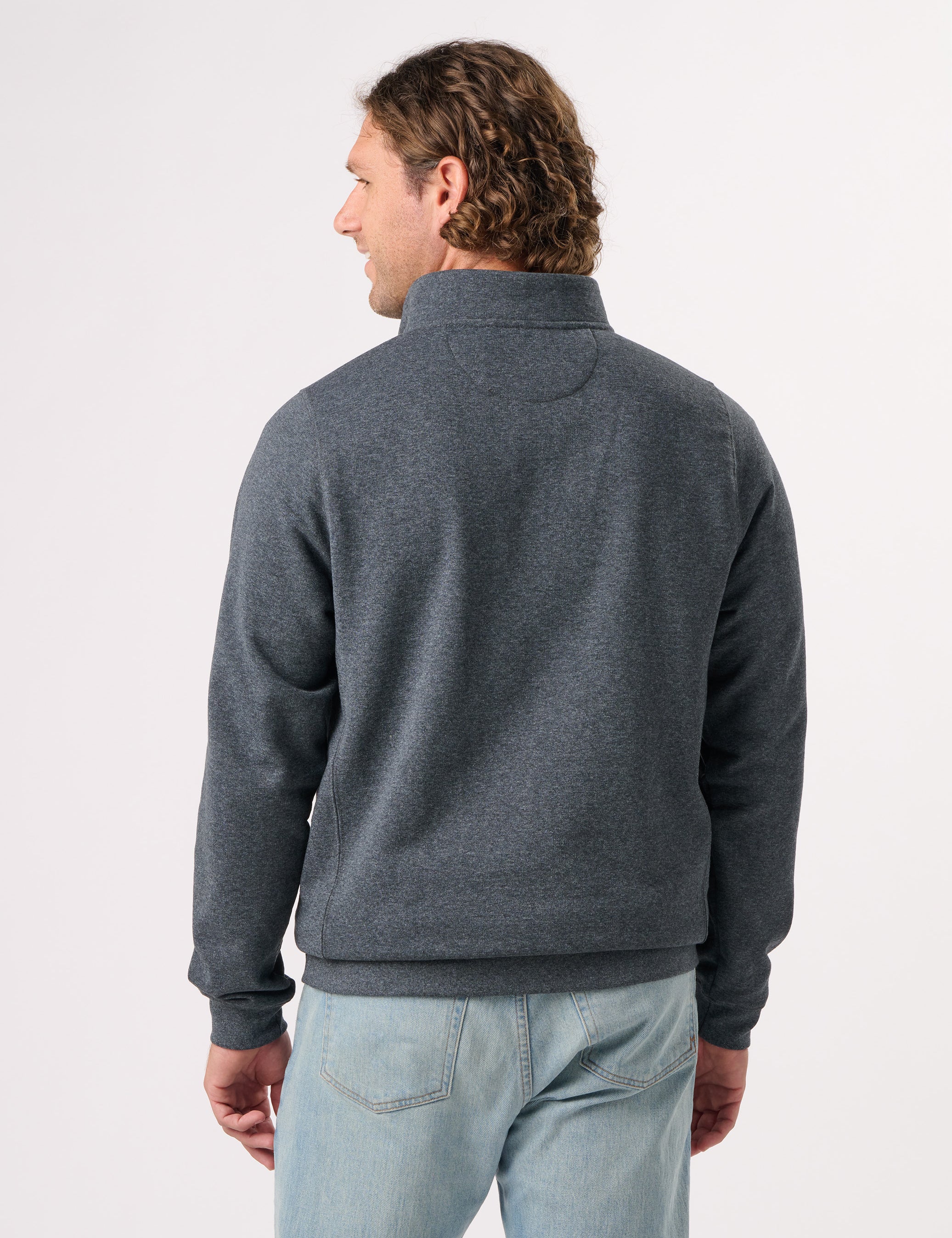 RECOVER_RC1096_UNISEX_QUARTER_ZIP_SWEATSHIRT_CHARCOAL_BACK.jpg