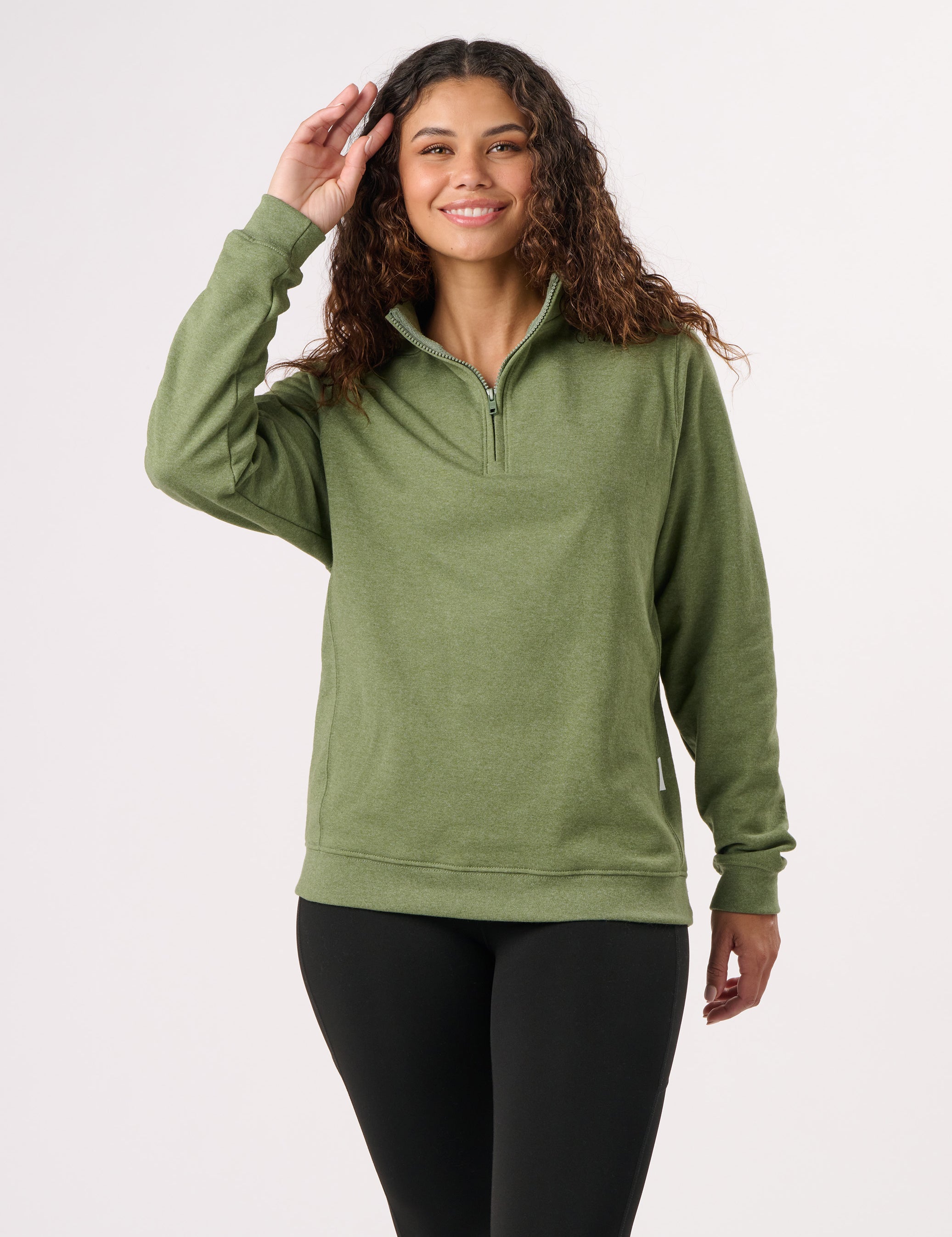 RC1096 - Unisex Quarter-Zip Fleece Sweatshirt