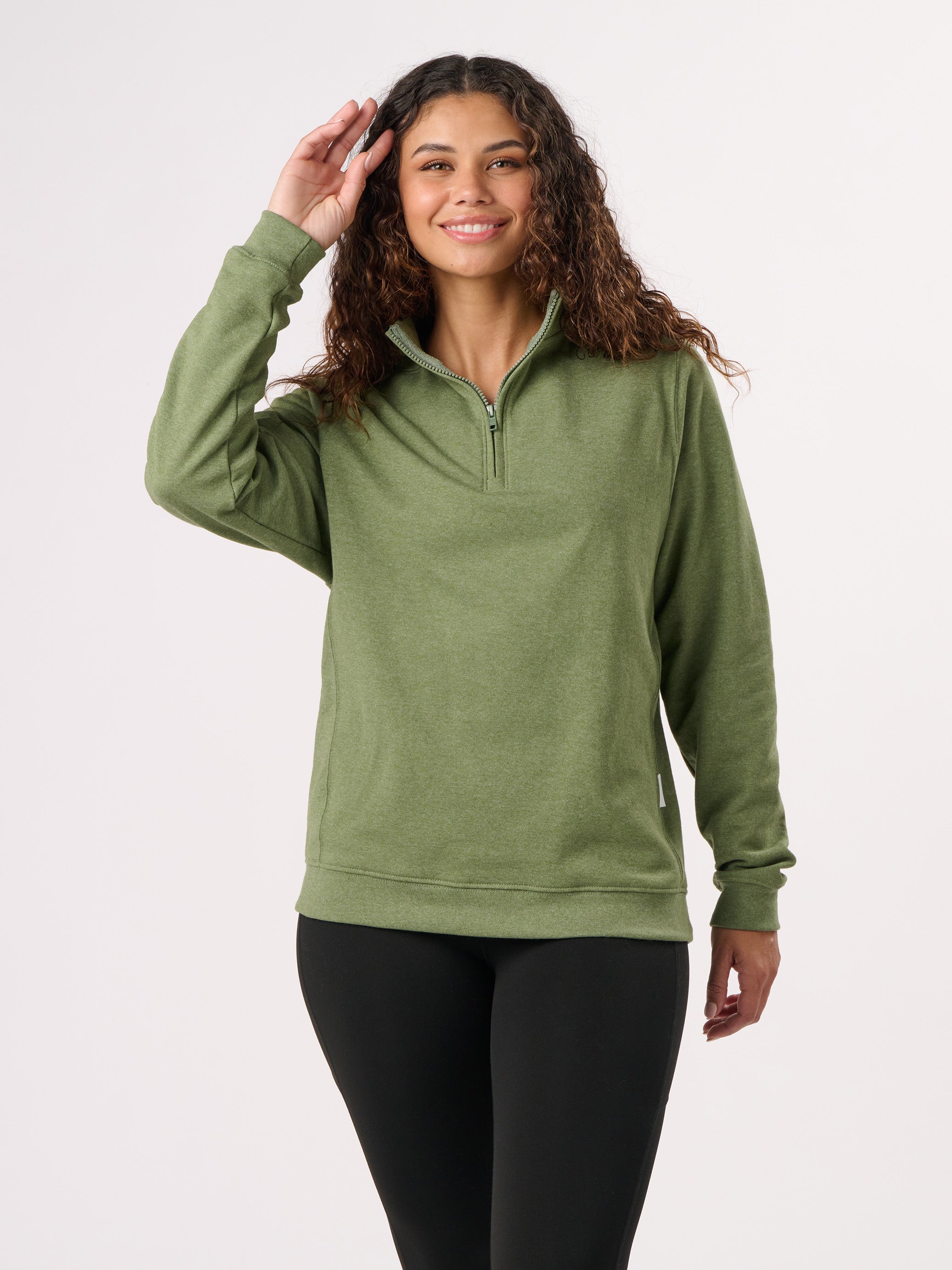 RC1096 - Unisex Quarter-Zip Fleece Sweatshirt