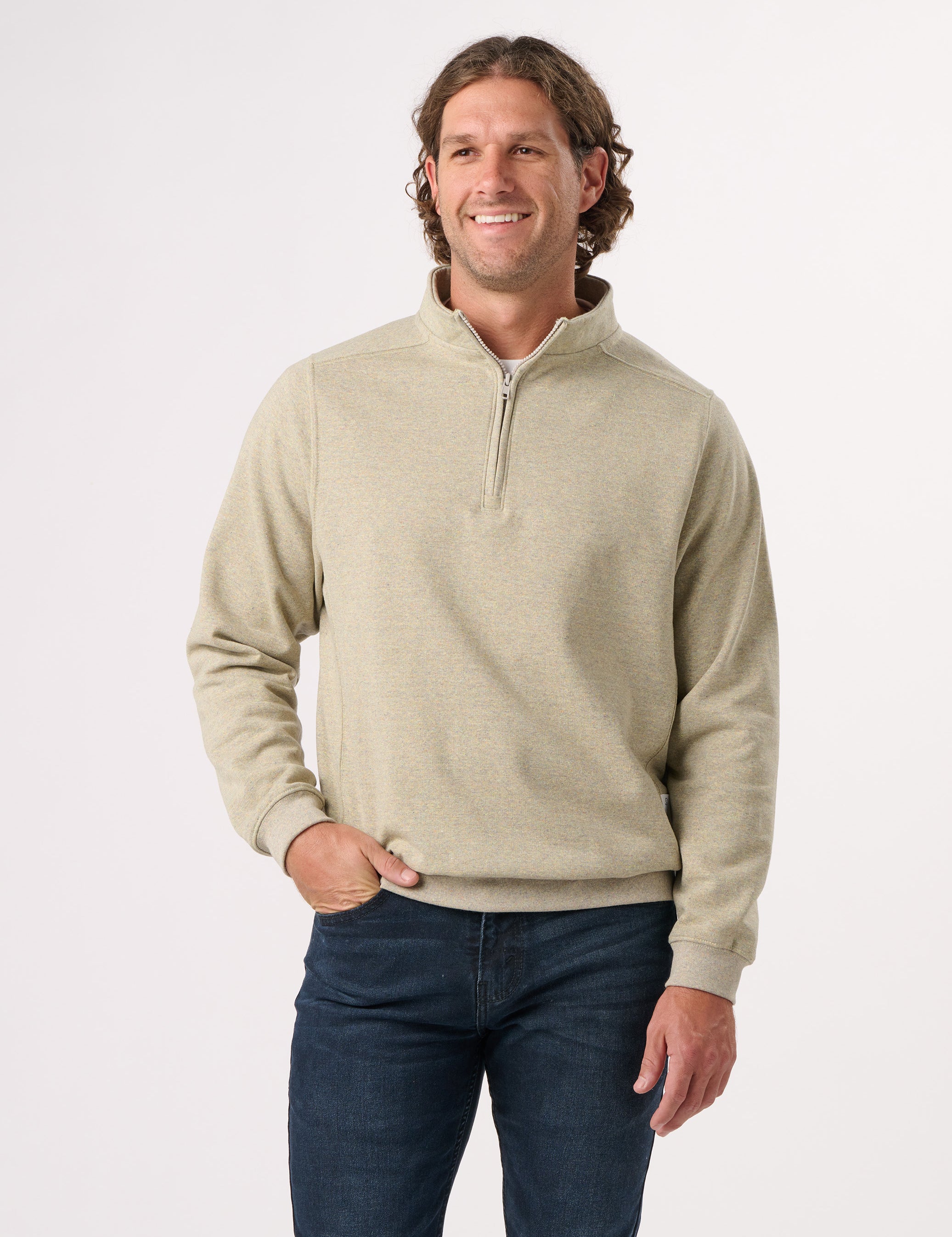 RC1096 - Unisex Quarter-Zip Fleece Sweatshirt