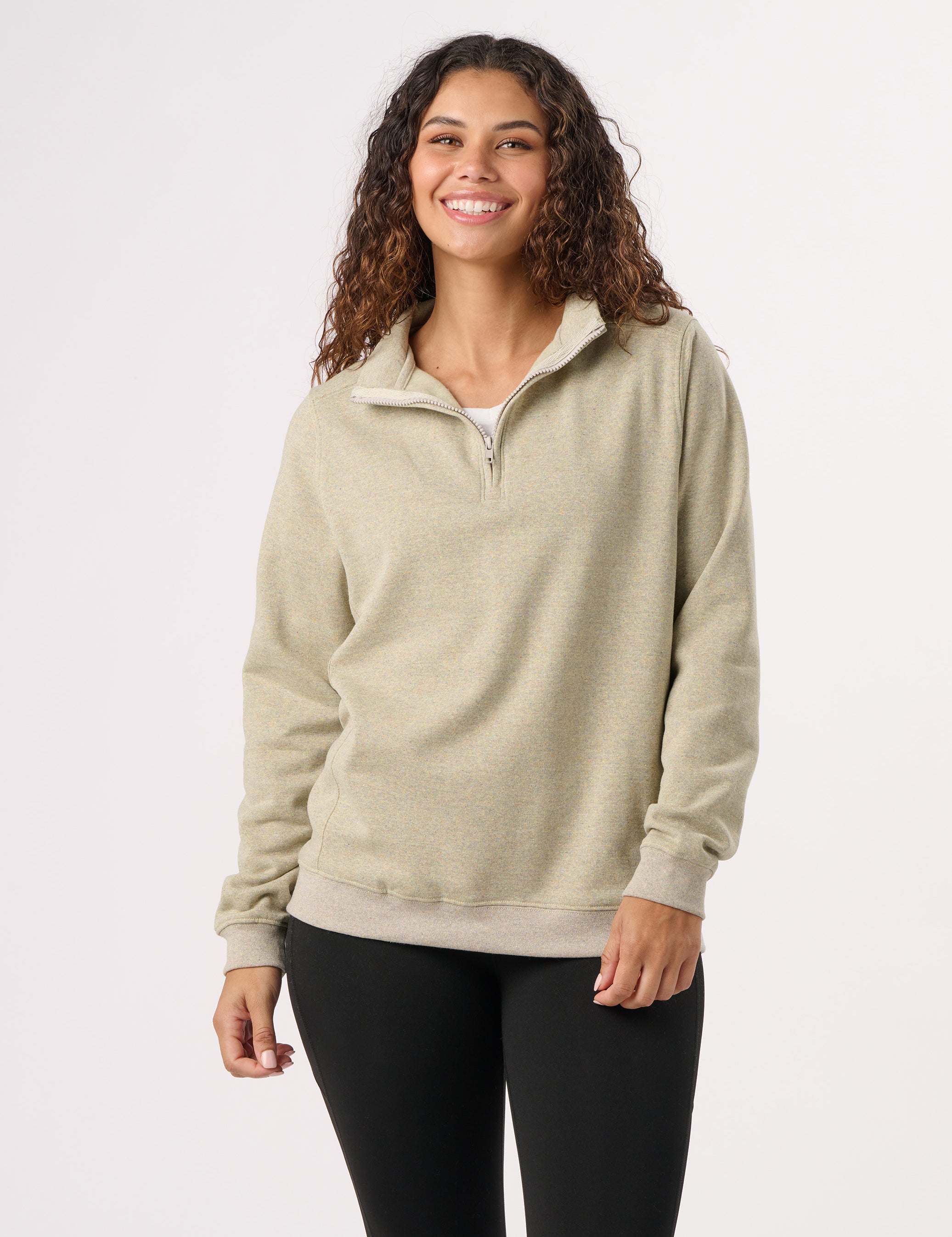 RC1096 - Unisex Quarter-Zip Fleece Sweatshirt