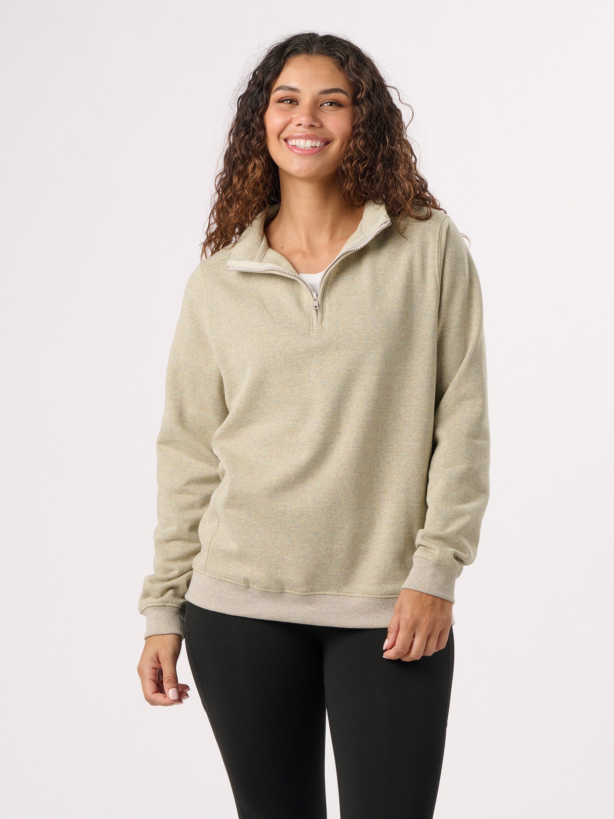 RC1096 - Unisex Quarter-Zip Fleece Sweatshirt