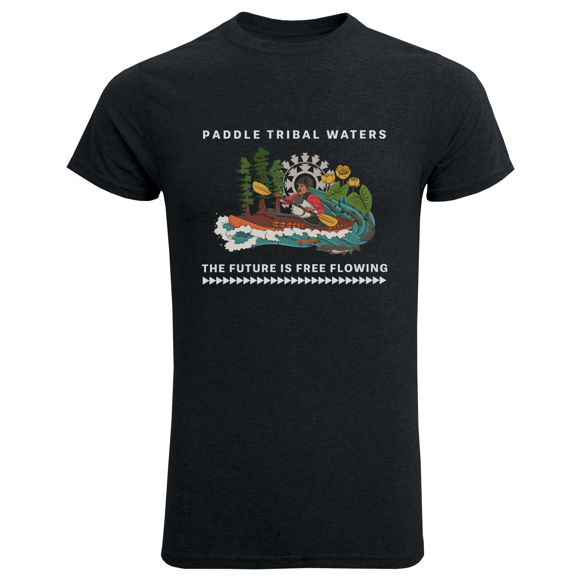 Paddle Tribal Waters Classic Short Sleeve T-Shirt