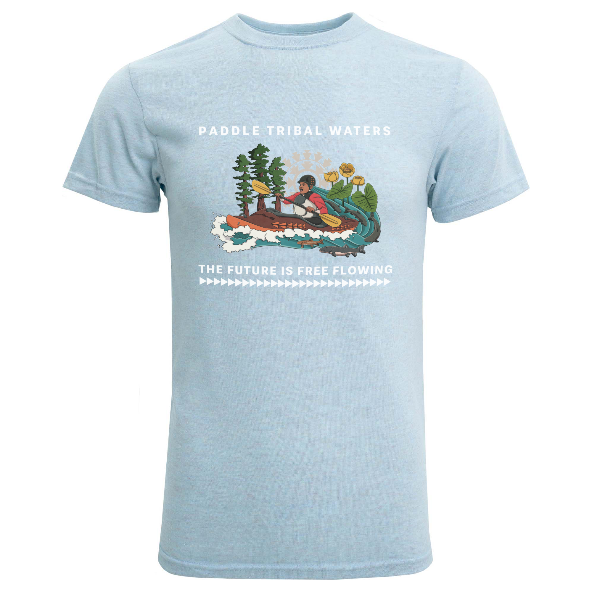Paddle Tribal Waters Classic Short Sleeve T-Shirt