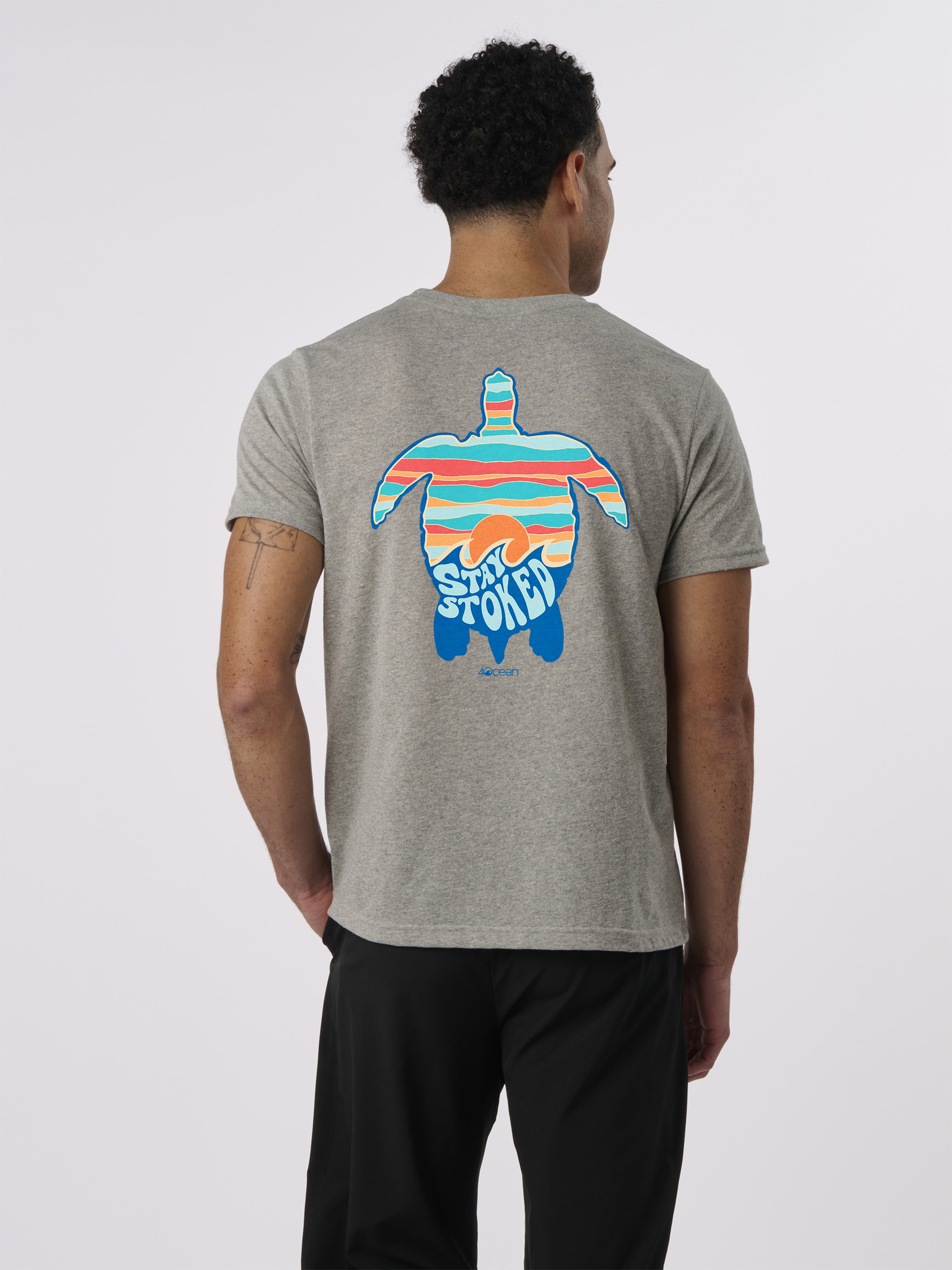 Stay Stoked Turtle Unisex T-Shirt