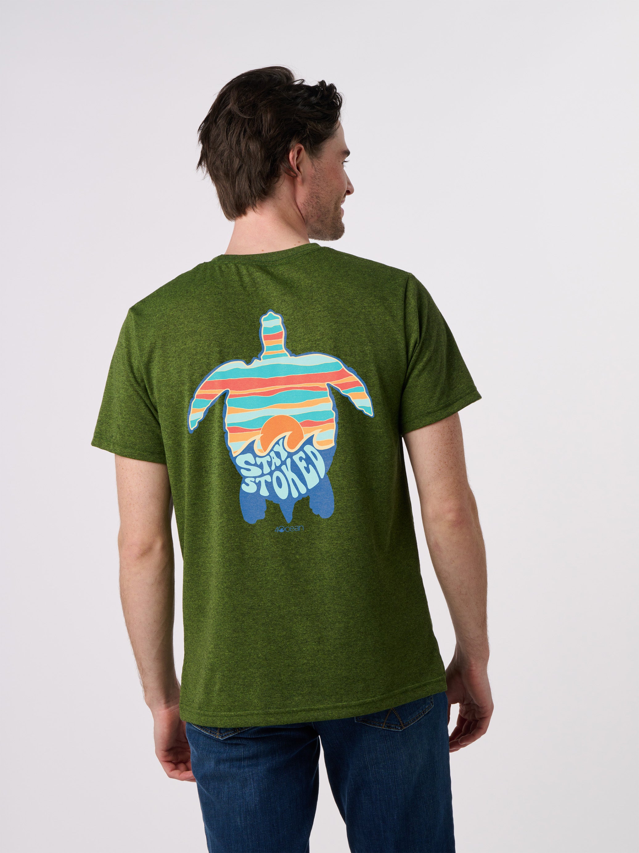 Stay Stoked Turtle Unisex T-Shirt
