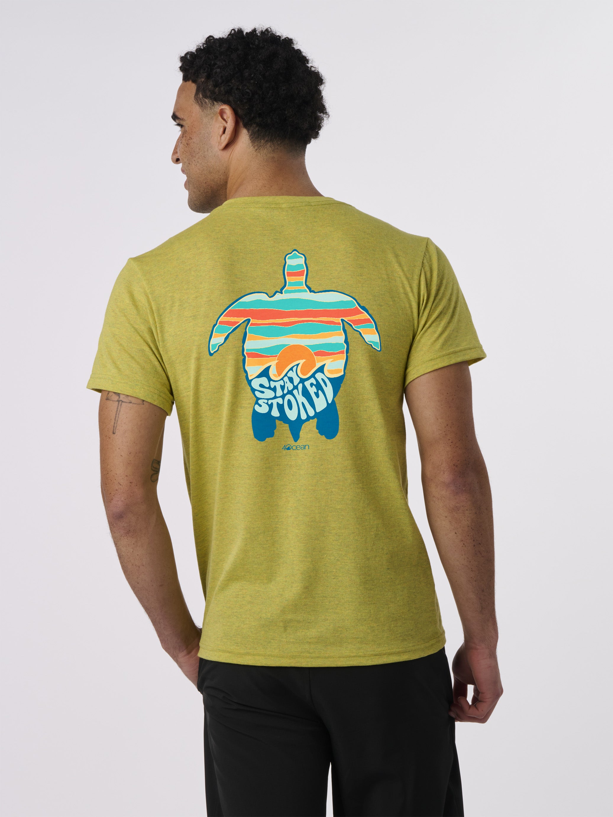 Stay Stoked Turtle Unisex T-Shirt