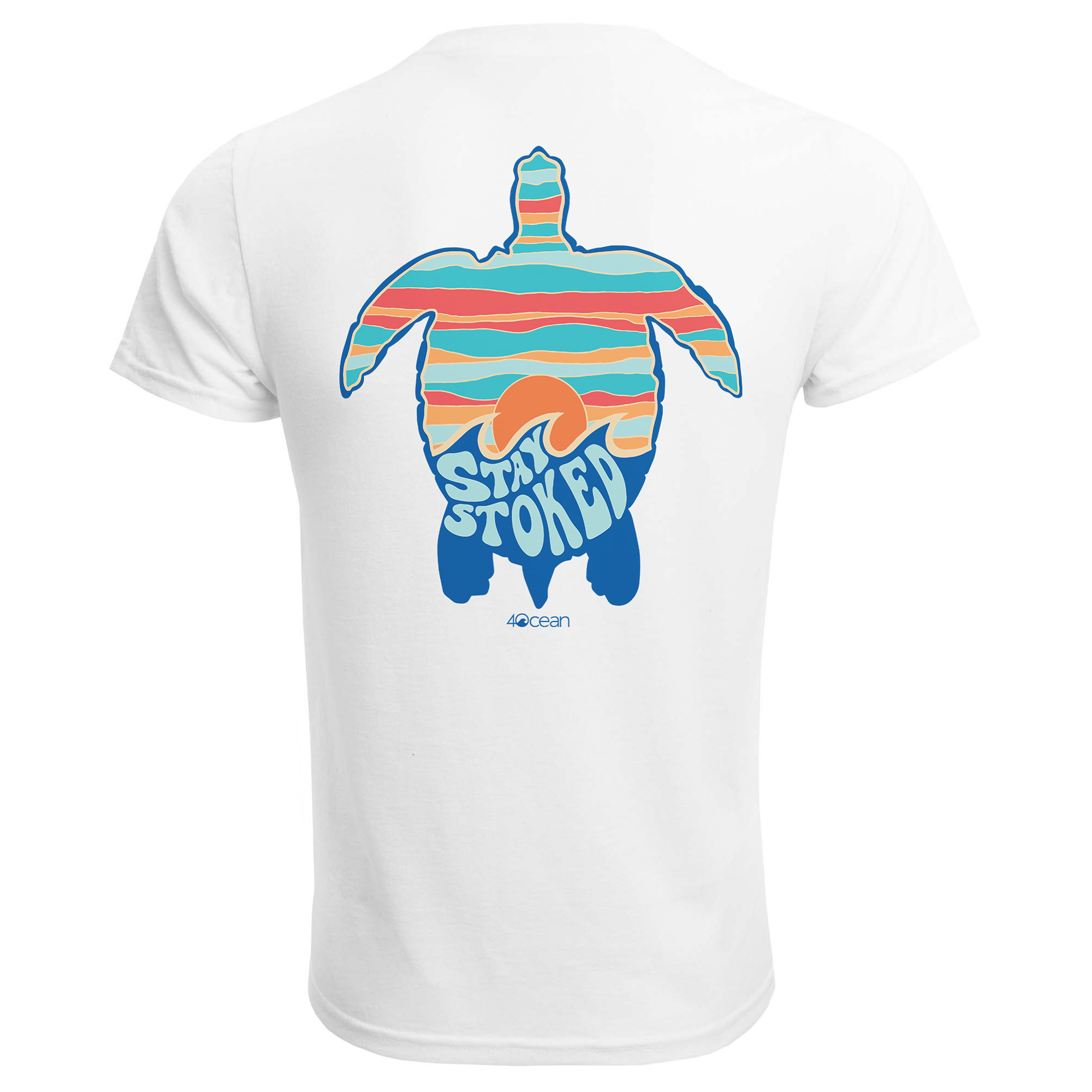 Stay Stoked Turtle Unisex T-Shirt