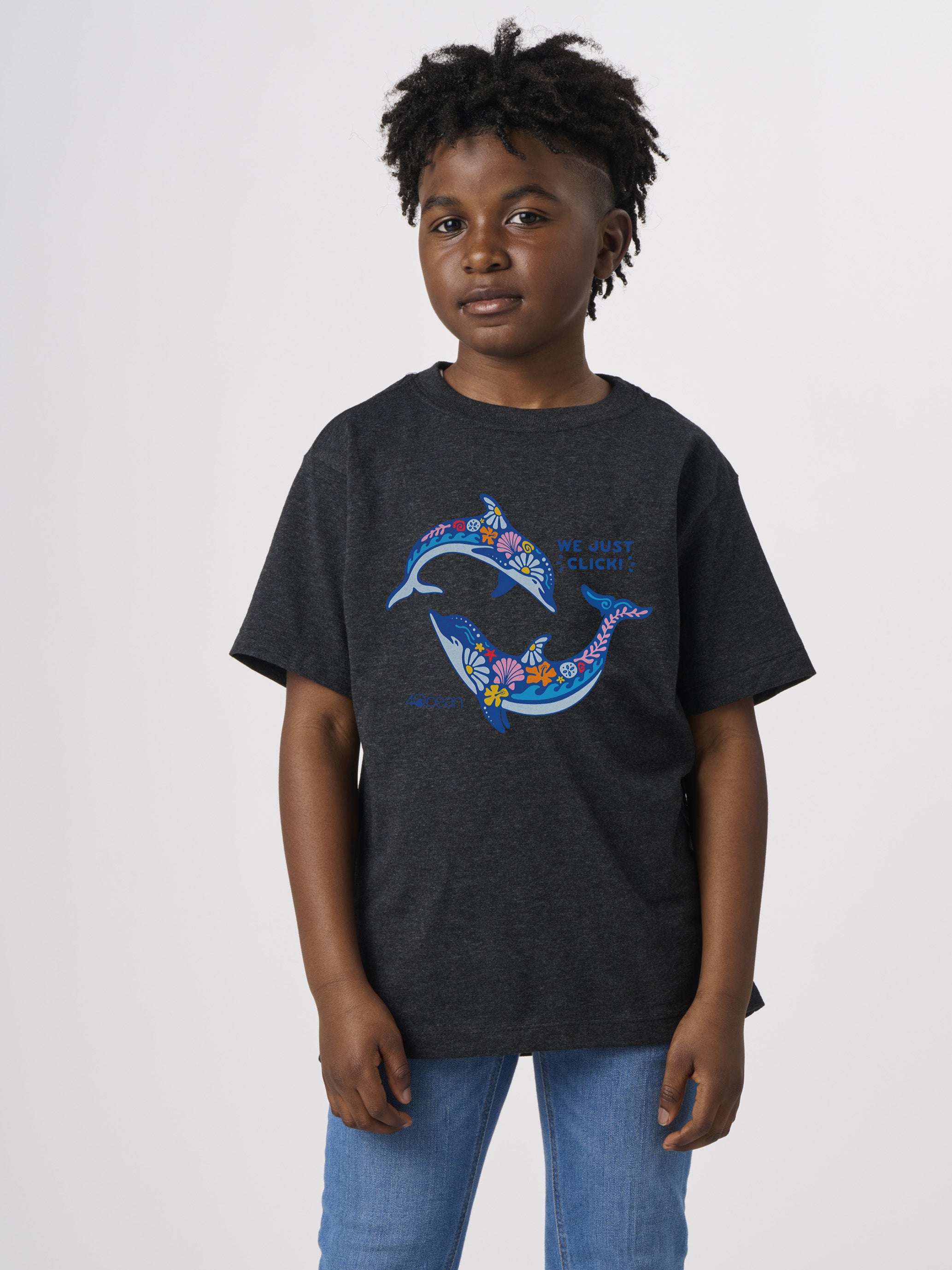 We Just Click Dolphin Youth T-Shirt