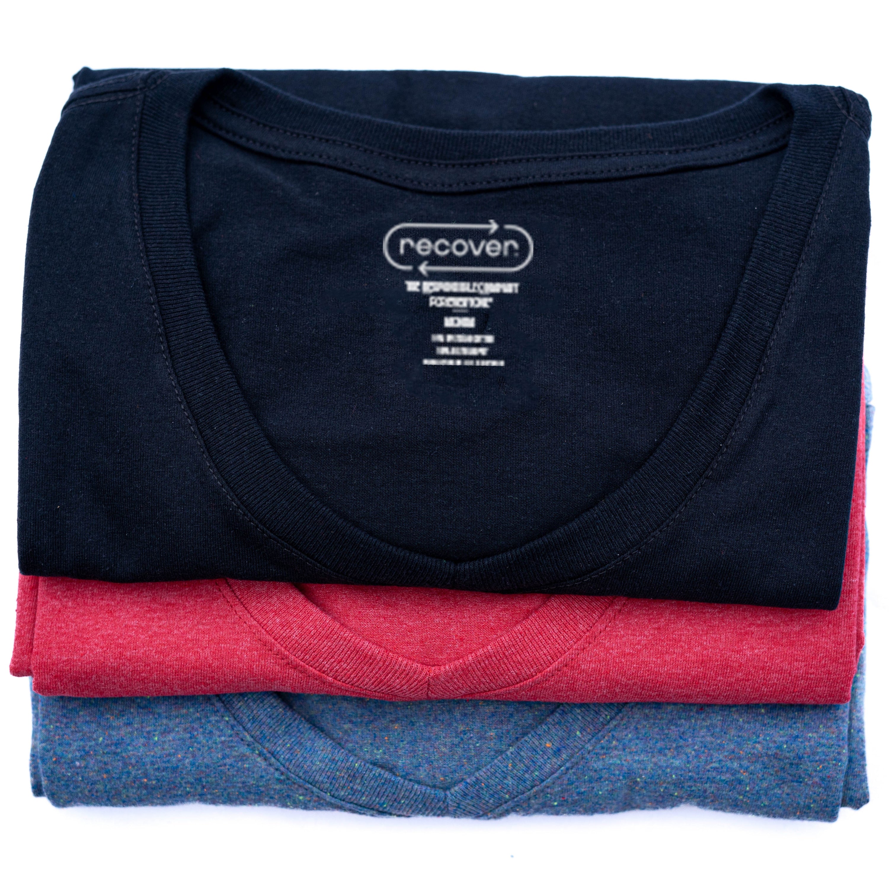 L - Women's Eco Short Sleeve T-Shirt 3-Pack Bundle