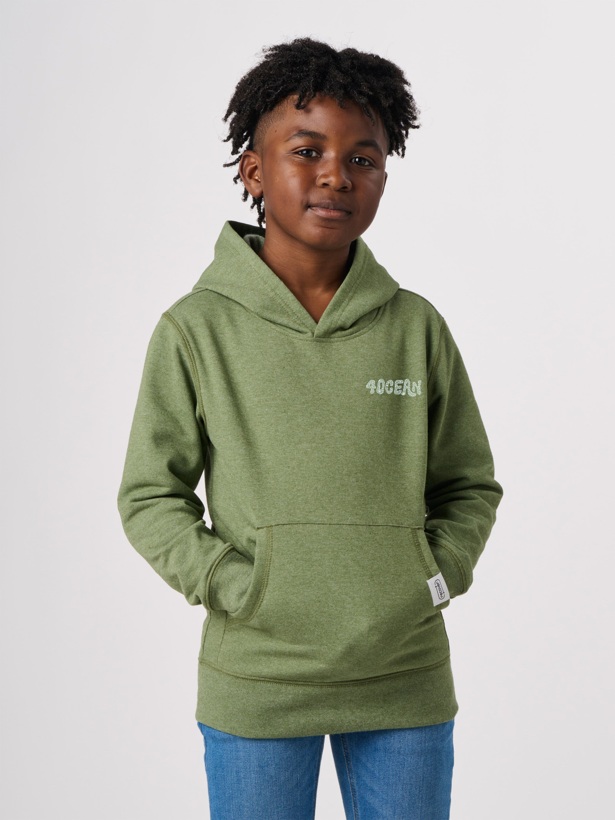 Shark Microplastic Youth Pullover Hoodie