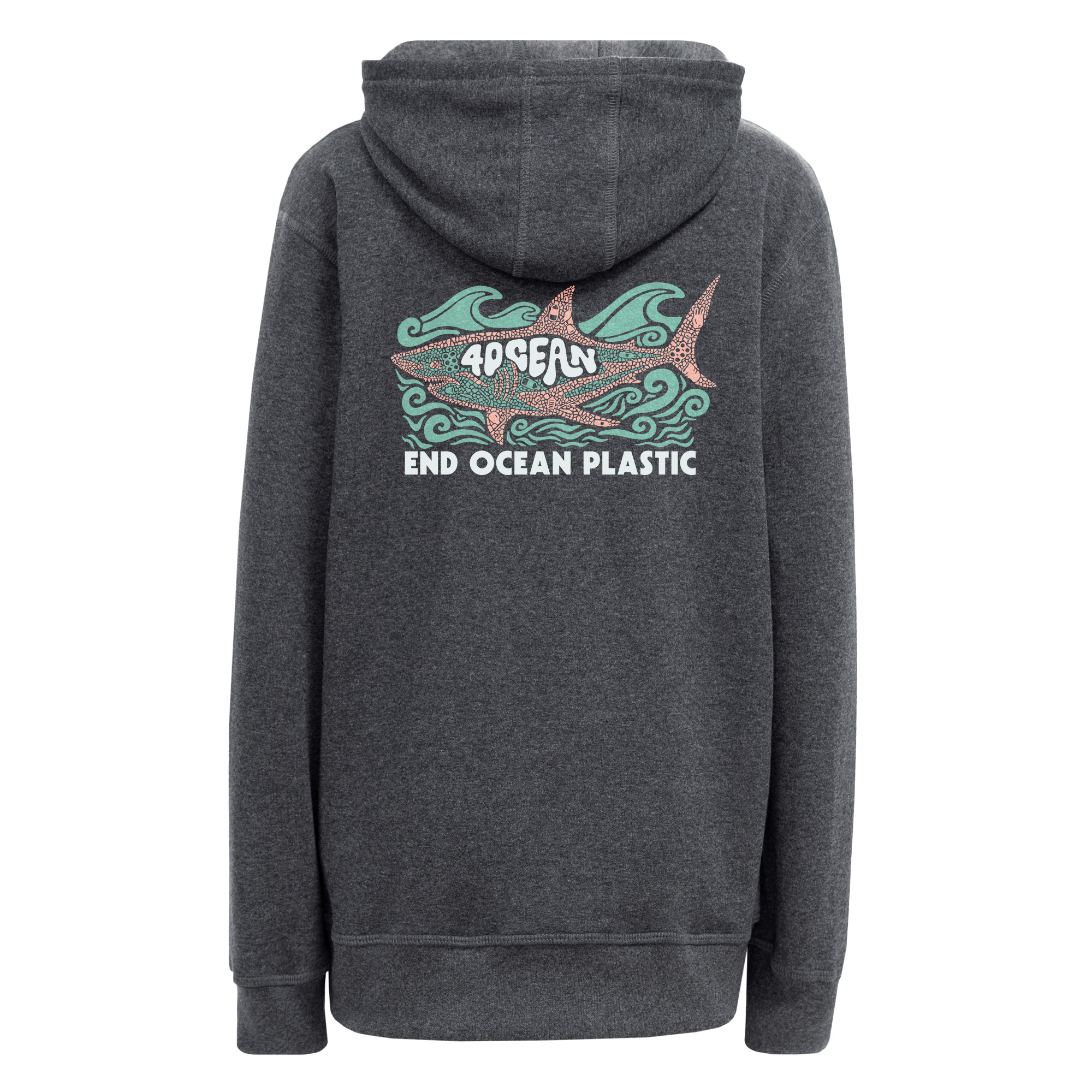 Shark Microplastic Youth Pullover Hoodie