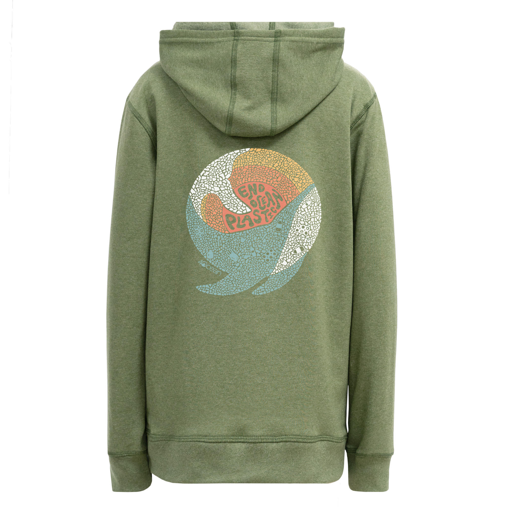 Whale Microplastic Youth Pullover Hoodie