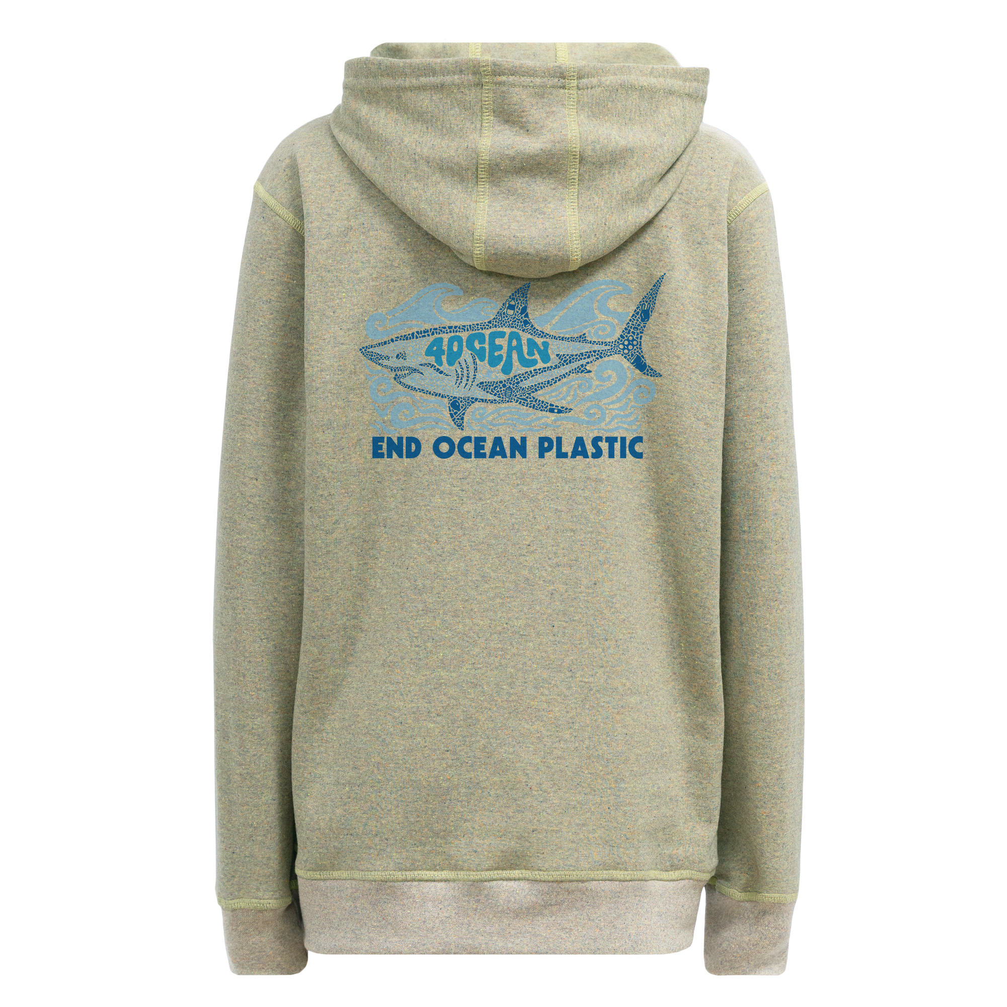 Shark Microplastic Youth Pullover Hoodie