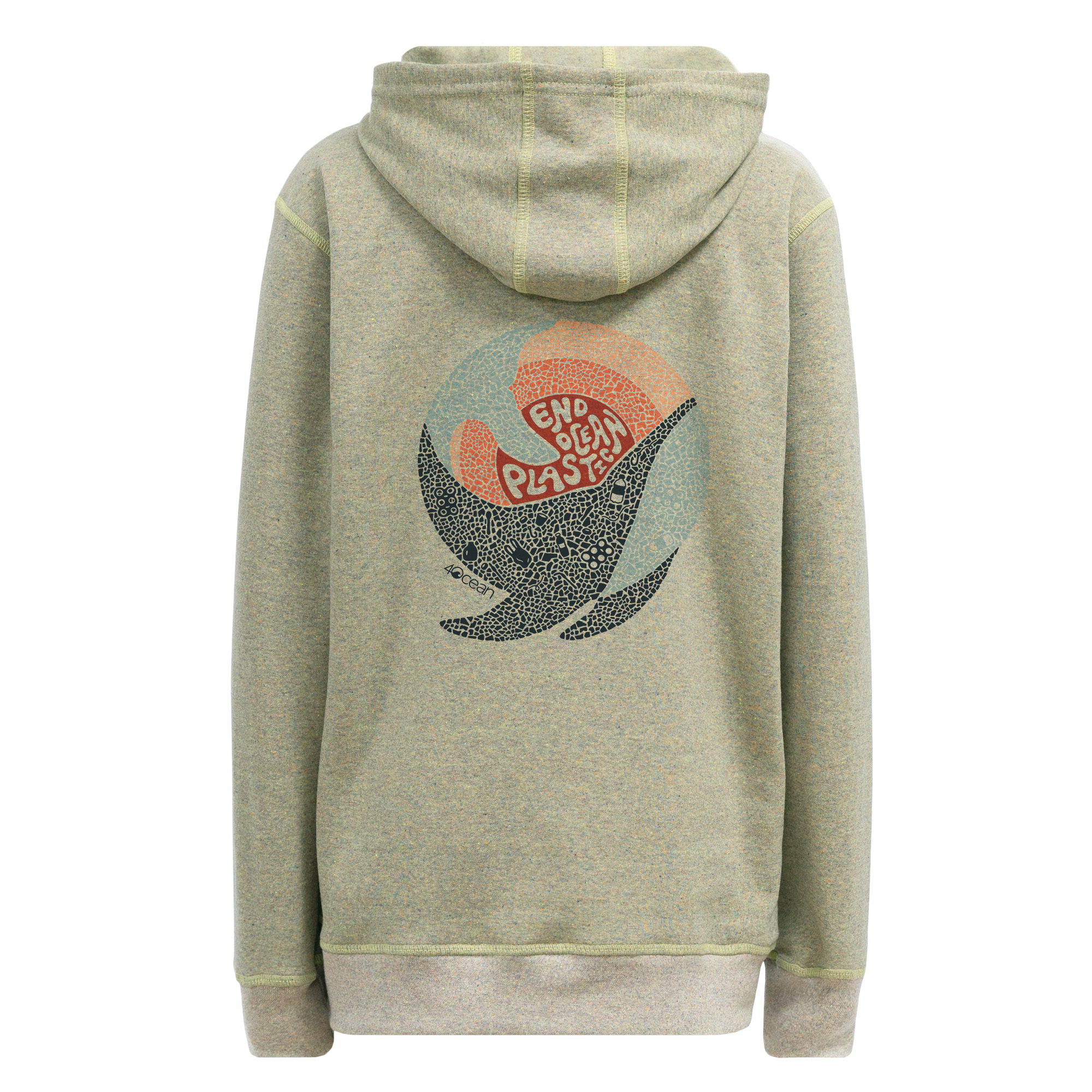 Whale Microplastic Youth Pullover Hoodie