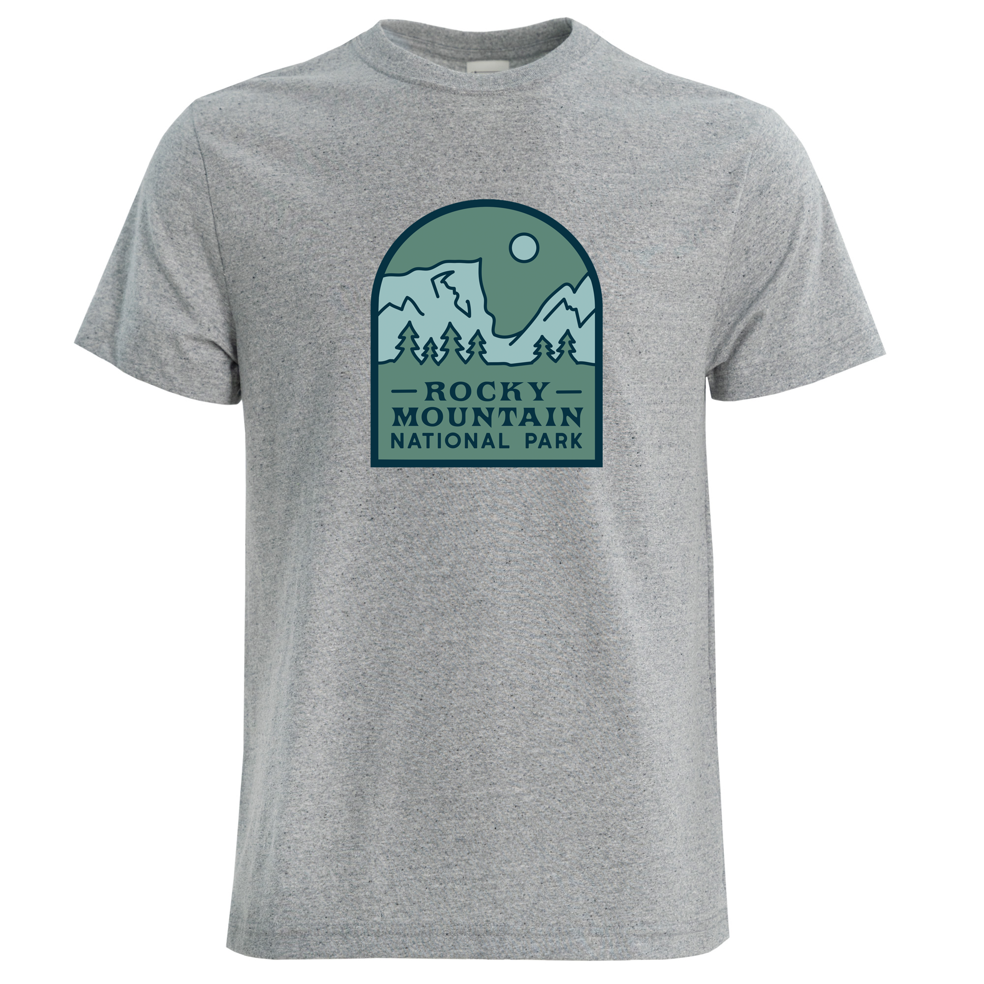 EC100 - Rocky Mountains National Park Short Sleeve T-Shirt