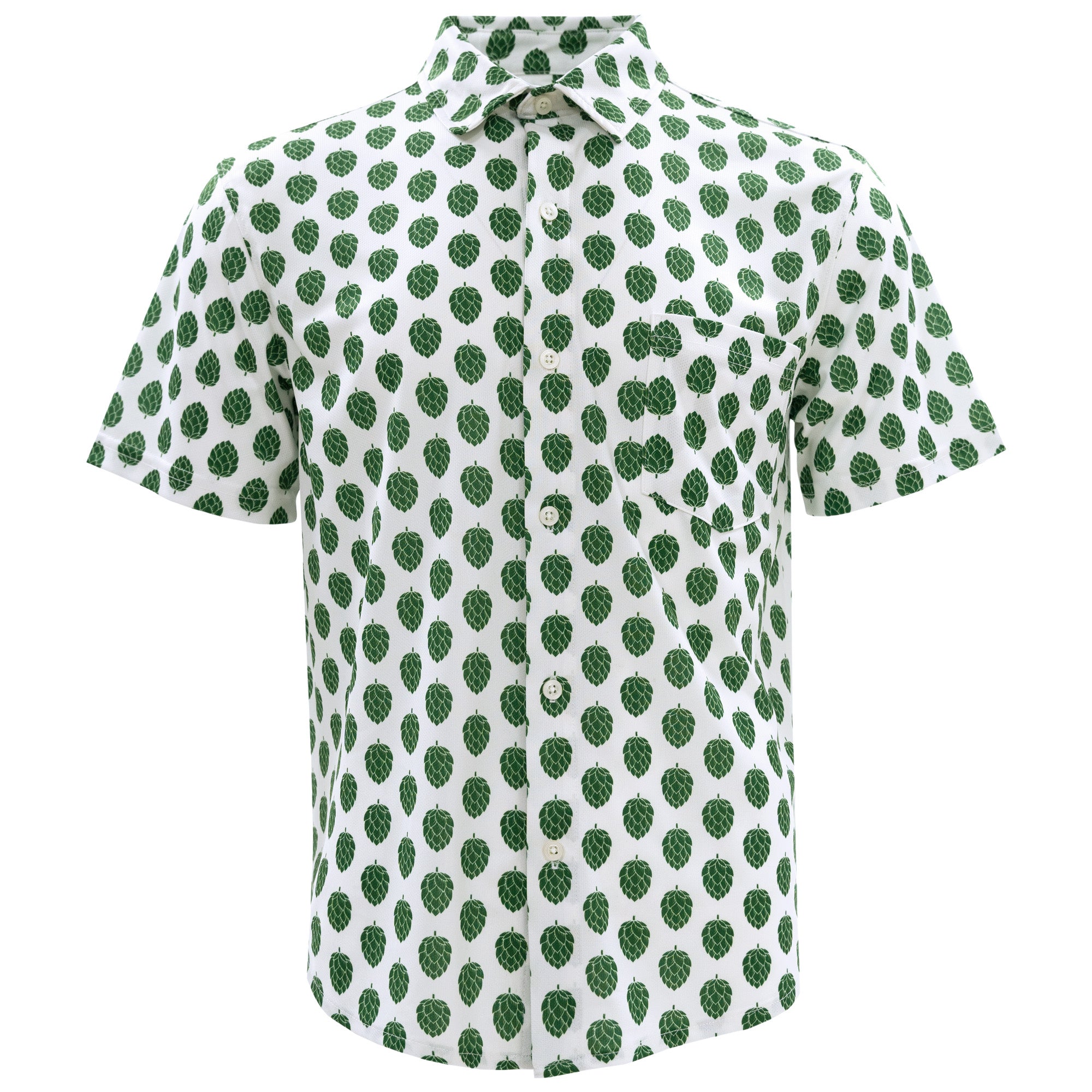 トップス everyone DOT BUTTONDOWN SHIRT Hop Flower Button Down | Eco-Friendly | Button Down Shirt